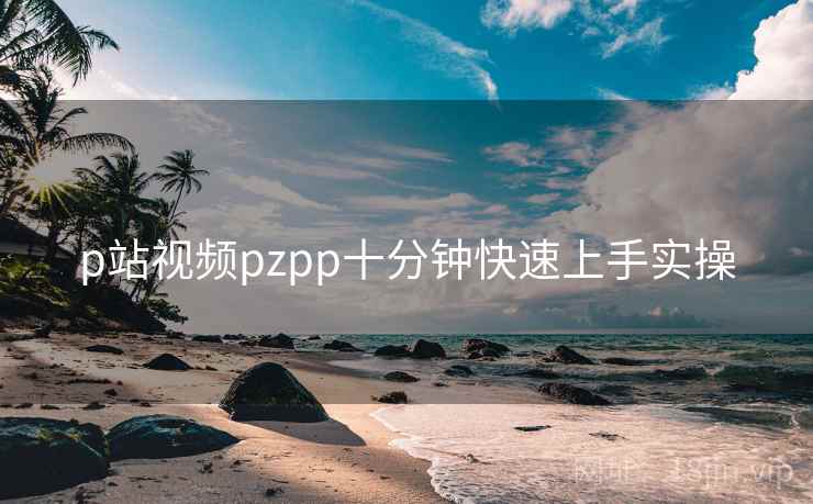 p站视频pzpp十分钟快速上手实操 第1张 p站视频pzpp十分钟快速上手实操 第1张