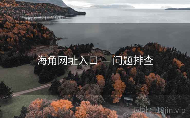 海角网址入口 — 问题排查 第2张 海角网址入口 — 问题排查 第2张